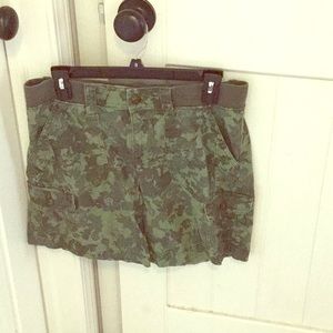 Camouflage Cargo Shorts